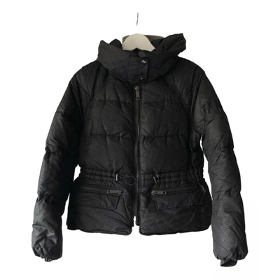 Pre-owned Burberry Puffer In Black