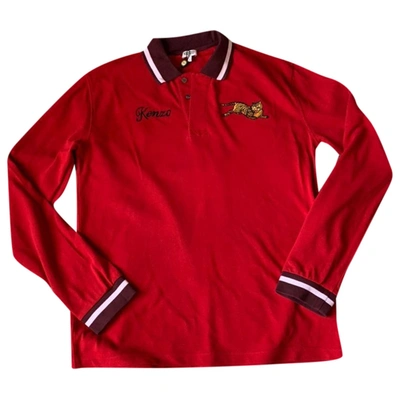 Pre-owned Kenzo Tiger Knitwear & Sweatshirt In Red