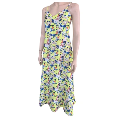 Pre-owned Silvian Heach Mid-length Dress In Yellow