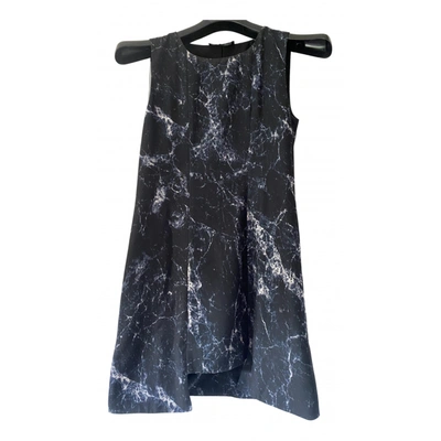 Pre-owned Jaggar Mini Dress In Anthracite