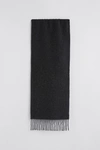 Filippa K Cashmere Scarf In Antracite Melange