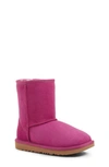 Ugg Kids' Toddler  Classic Short Ii Water Resistant Genuine Shearling Boot In Magenta Rose