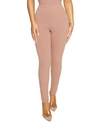 NAKED WARDROBE THE NW SOLID RIBBED LEGGINGS