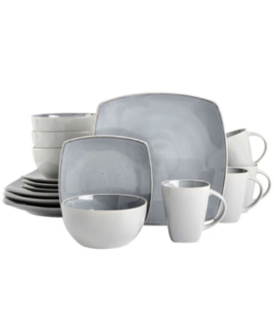Soho Lounge 16-piece Dinnerware Set In Gray