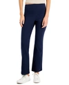 STYLE & CO PETITE TUMMY-CONTROL BOOTCUT YOGA PANTS, CREATED FOR MACY'S
