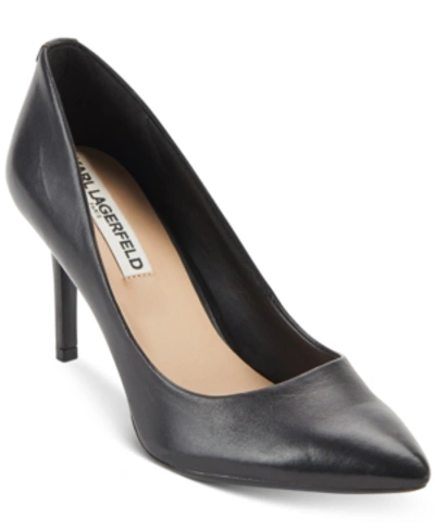 Karl Lagerfeld Women's Royale Pumps In Black