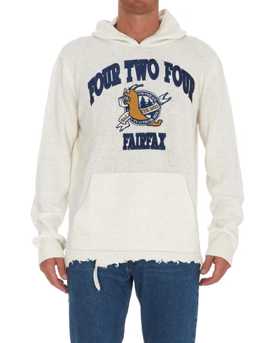 Fourtwofour On Fairfax Faireax Hooded Sweater In C