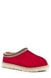 Ugg Men's Tasman Mashup Suede Slippers In Chestnut/red