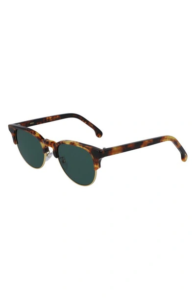 Paul Smith Birch 51mm Round Sunglasses In Honeycomb Tort