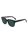 Paul Smith Aubrey 54mm Rectangle Sunglasses In Black Ink/ Crystal