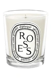 DIPTYQUE ROSE SCENTED CANDLE, 6.5 OZ,RO1