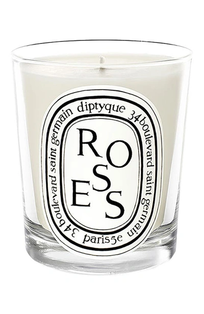 Diptyque Rose Scented Candle, 6.5 Oz. In White