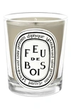 Diptyque Feu De Bois (fire Wood) Scented Candle In Clear Vessel