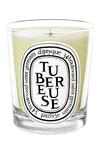 Diptyque Tubereuse Small Scented Candle 2.4 Oz. In Clear Vessel