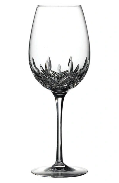 Waterford 'lismore Essence' Lead Crystal Red Wine Goblet In Clear