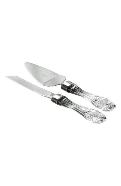 Waterford 'wedding' Lead Crystal Cake Knife & Server In Clear