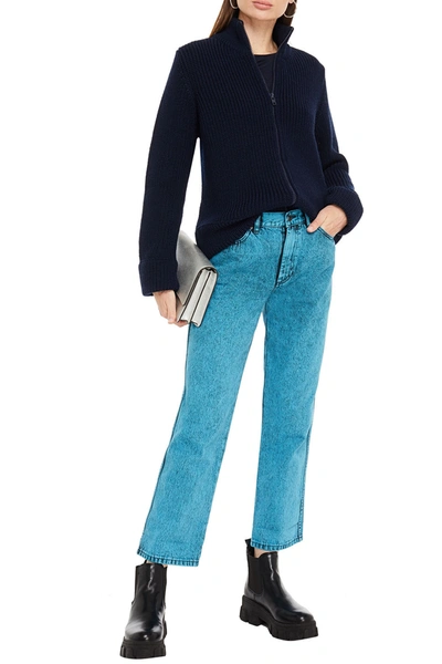The Marc Jacobs Cropped Mid-rise Straight-leg Jeans