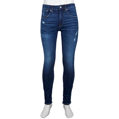 Calvin Klein Soft Taper Fit Jeans In Blue
