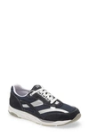 Sas Tour Mesh Sneaker In Blue Leather