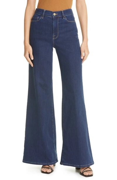 Frame Le Palazzo Wide Leg Jeans In Dalvin