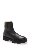 Aquatalia Harlo Waterproof Leather Boot In Black Olive ModeSens