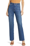 Ag The Jean Of Tomorrow Alexxis High Waist Straight Leg Jeans In Revival