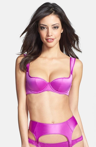 Agent Provocateur L'agent By 'danita' Padded Underwire Demi Bra In Violet |  ModeSens
