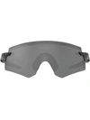 Oakley Oo9471 Encoder Shield-frame Sunglasses In Grau