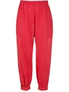 Clube Bossa Sam Cropped Trousers In Rot
