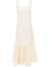 Clube Bossa Dorothea Midi Dress In Nude
