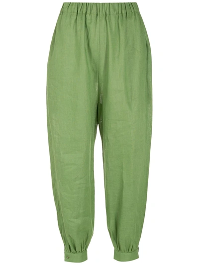 Clube Bossa Sam Cropped Trousers In Grün