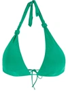Clube Bossa Rings Bikini Top In Grün