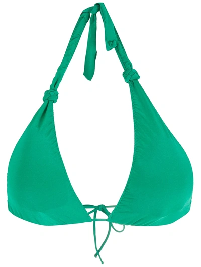 Clube Bossa Rings Bikini Top In Grün