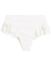 Clube Bossa Turbe Bikini Bottom In Weiss