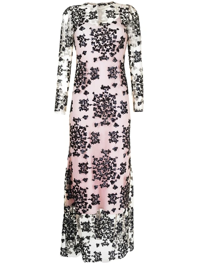 Macgraw Cavalleri Sequinned Dress In Rosa