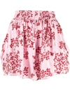 Macgraw Story Pleated Shorts In Rosa