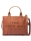 Marc Jacobs The Medium Tote Leather Tote Bag In Brown