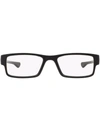 Oakley Plank 2.0 51mm Rectangular Optical Glasses In Weiss