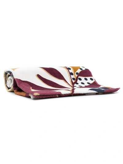 Amir Slama Abstract-print Cotton Beach Towel In Mehrfarbig