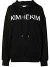 Kimhēkim Kimhekim Woman Sweatshirt Black Size M Cotton In Schwarz