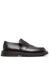 MARSÈLL SLIP-ON LEATHER LOAFERS