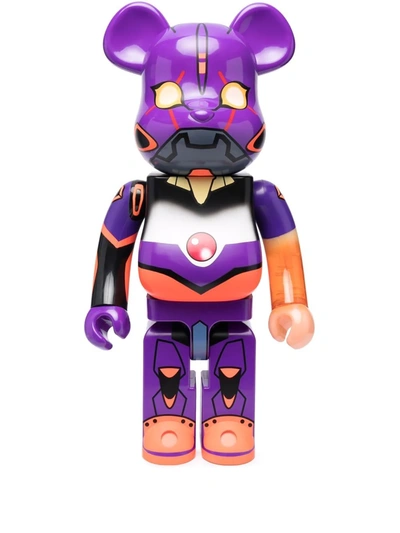 Medicom Toy Eva-01 Awakening Be@rbrick Figure In Violett