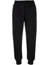 STYLAND QUILTED CROPPED TRACK PANTS