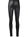 STYLAND HIGH-WAIST FAUX-LEATHER LEGGINGS