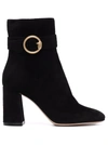 GIANVITO ROSSI PAMELA 85MM ANKLE BOOTS