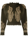 ETRO MAGLIE EMBROIDERED KNIT JUMPER