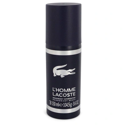 Lacoste L'homme By  Deodorant Spray 3.6 oz