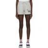 THOM BROWNE GREY JERSEY HECTOR ICON SHORTS