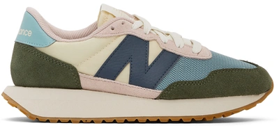 New Balance Multicolor 237 Sneakers In Norway Spruce