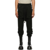 BORIS BIDJAN SABERI BLACK P18.1 LOUNGE PANTS